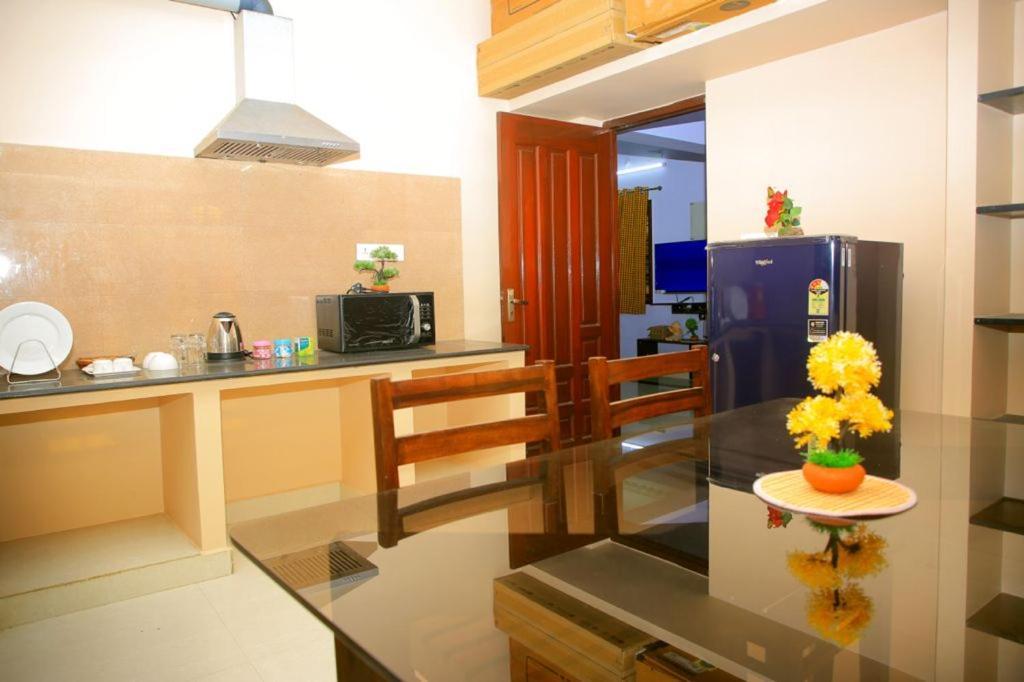 Mp Villa - Lovely Furnished Appartment Pondicherry Eksteriør bilde