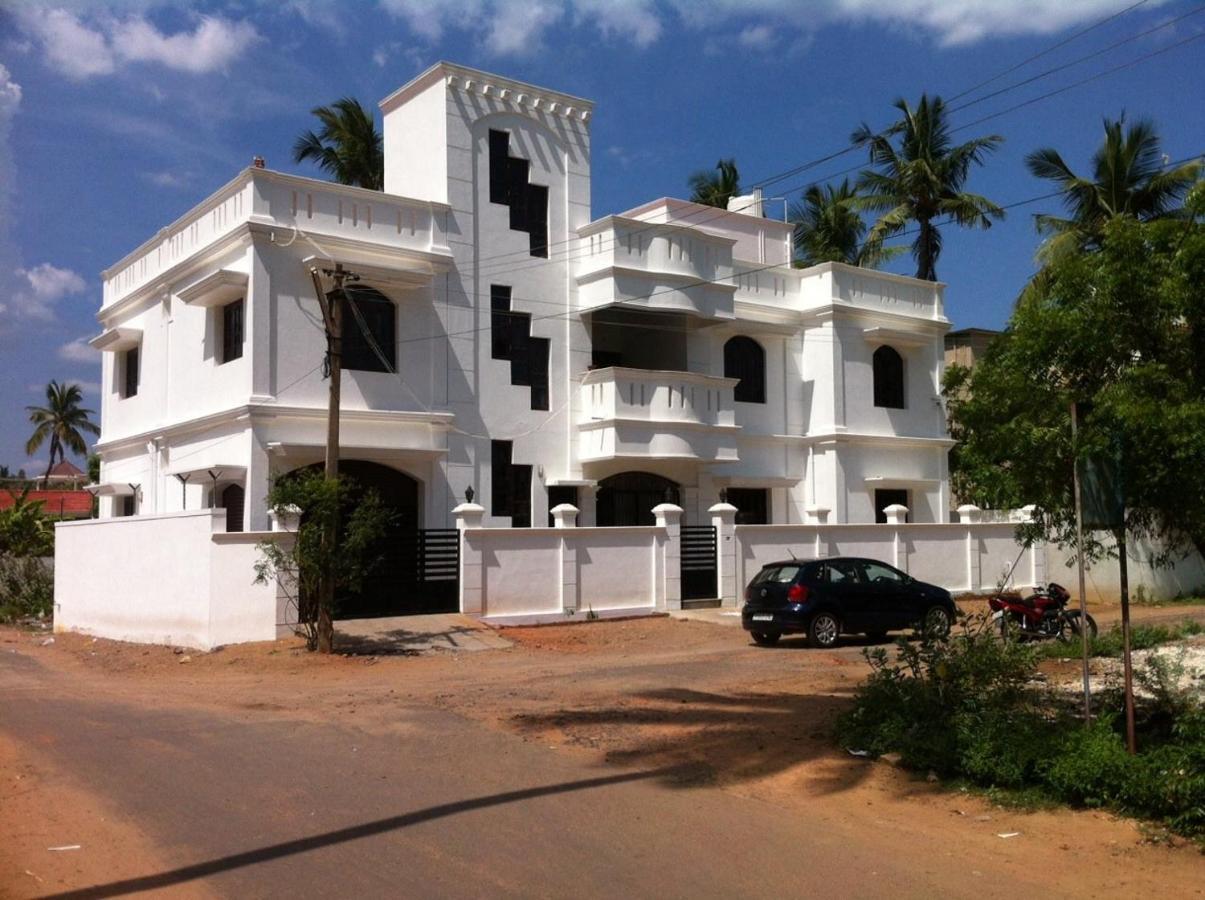 Mp Villa - Lovely Furnished Appartment Pondicherry Eksteriør bilde