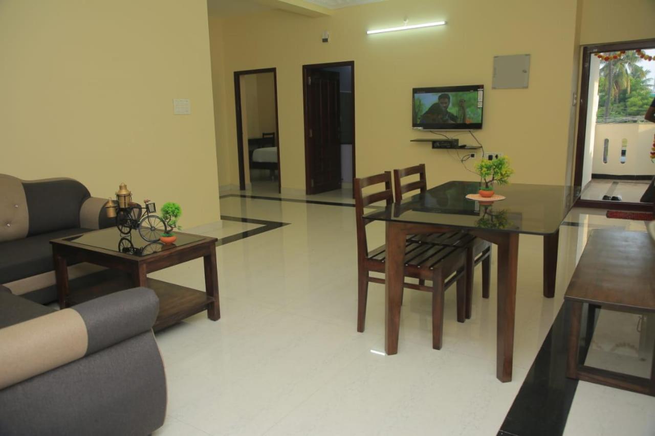 Mp Villa - Lovely Furnished Appartment Pondicherry Eksteriør bilde